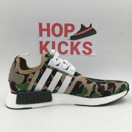 NMD Bape x Adidas Green DOT PERFECT VERSION [REAL BOOST/PREMIUM MATERIALS]  
